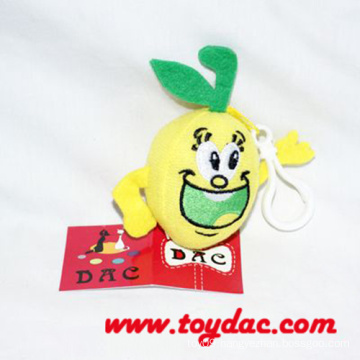 Plush Fruit Lemon Key Ring